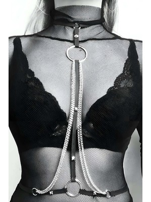 Hobilinka Zincirli Şık Choker - 426