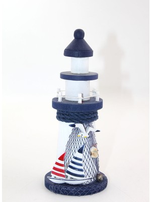 Hobilinka Ahşap Marin Deniz Feneri Model 5