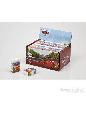 Dolphin Cars Cr-135323 Silgi 40 Adet Renkli Eğlenceli Tasarım ile Kırtasiye Ürünü