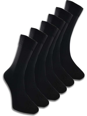 Hobilinka 6 Adet Erkek Bambu Lastiği Sıkmayan Diyabetik Çorap