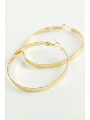 Hobilinka Bilezik Şekilli Trend Halka Küpe 5 cm