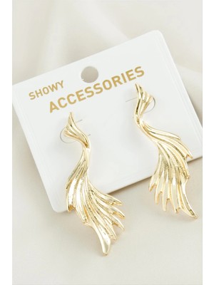 Hobilinka Kanat Yeni Sezon Metal Küpe