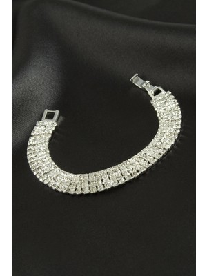 Hobilinka 4 Sıra Taşlı Suyolu Bileklik