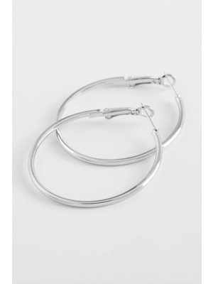 Hobilinka Metal Halka Küpe 3,5 cm