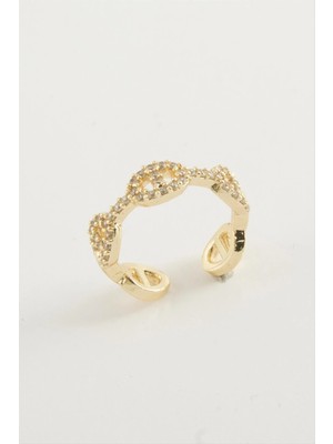 Hobilinka Oval Zirkon Taşlı Yüzük