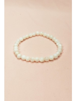 Hobilinka Sedef Doğal Taş Bileklik Kutulu