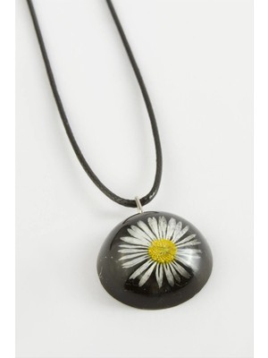 Hobilinka Papatya Epoksi Kolye