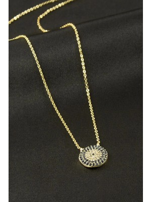 Hobilinka Nazar Zirkon Taşlı Kolye