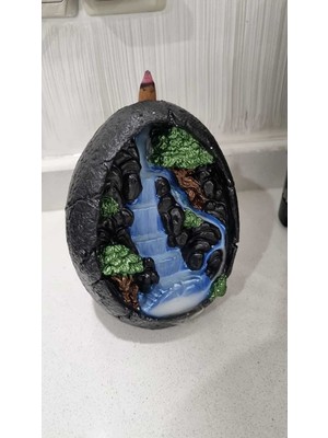 Hobilinka Tütsü Geri Akış Şelale Tütsülük Buhardanlık Tütsü 3 Adet Koni Hediye