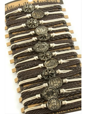 Hobilinka Metal Aparatlı Vinlex Deri Bileklik