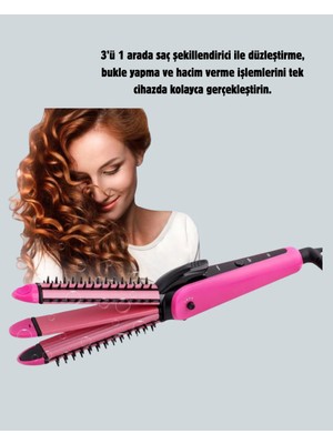 Hobilinka Seramik Kaplama Saç Şekillendirici | Dalga ve Düzleştirme