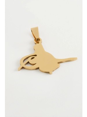 Hobilinka Tuğra Çelik Kolye Ucu 3 cm