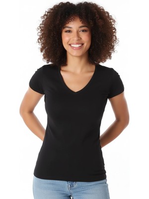 Hobilinka Berrak Bayan Kısa V Yaka 2132