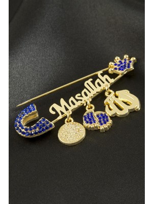 Hobilinka Maşallah Yazılı Broş