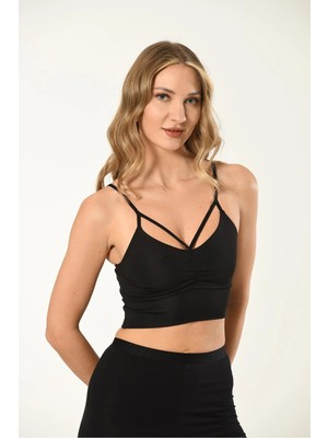 Nuitamore Göğüs Ip Detaylı Crop