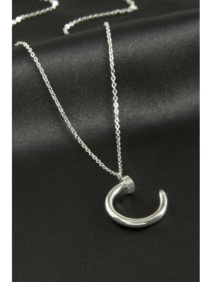 Hobilinka Çivi Lüks Çelik Kolye