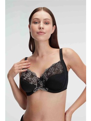 Hobilinka  Balenli Desteksiz Dolgusuz Toparlayıcı Dantelli Küçültücü Sütyen