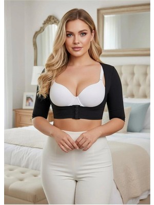 Nuitamore 1 Beden Daha Ince Görünüm Sağlayan Kol Toparlayıcı Üst Korse