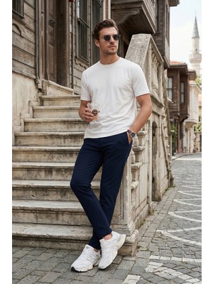 Buratti Slim Fit Normal Bel Daralan Paça Pantolon Erkek Pantolon 6843660