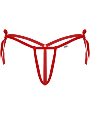 Hobilinka Kırmızı Ipli Kadın Büyük Beden Fantazi G String