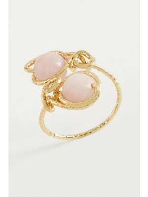 Hobilinka Ceyt Doğal Taşlı Yüzük