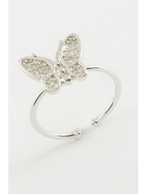 Hobilinka Kelebek Taşlı Yüzük