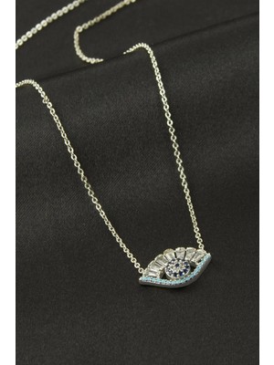 Hobilinka Göz Zirkon Taşlı Kolye