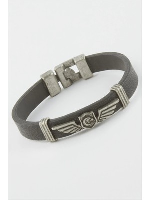 Hobilinka Ay Yıldız Suni Deri Bileklik