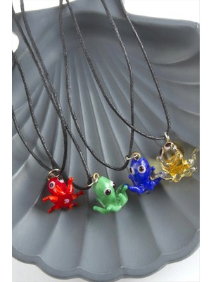 Hobilinka Ahtapot Cam Kolye