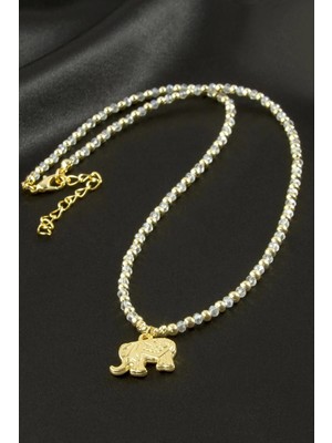 Hobilinka Fil Kristal Kolye