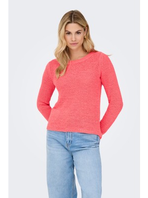 Only Onlgeena Regular Fit Bisiklet Yaka Örme Kazak Bayan Kazak 15113356A