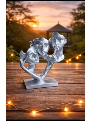 Ayder Online Satış 15 cm  -21 cm  Ebatlarında Kırılmaz Polyester,konuşma Duyma Görme Heykel Biblosu