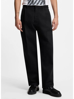 Hugo Siyah Erkek Relaxed Chino Pantolon 50553448_HUGO 245/