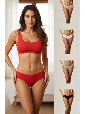 Hobilinka Anı Düz Brazilian 5 Li Külot Kadın Anıdüz5