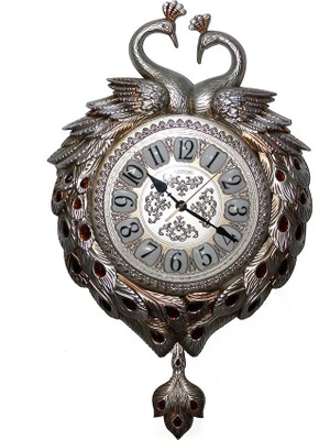 Hobilinka Tavuskuşu Duvar Saati Model 3