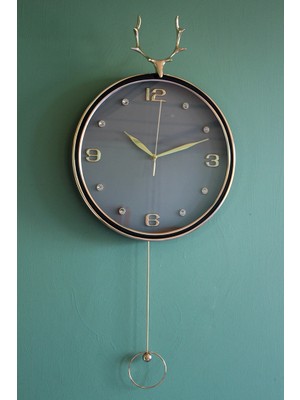 Hobilinka Geyikli Sarkaçlı Duvar Saati