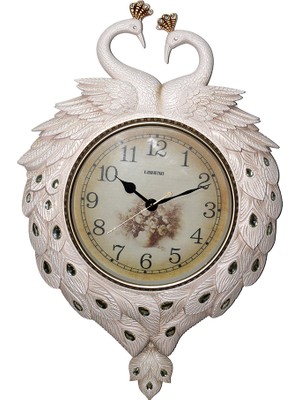 Hobilinka Tavuskuşu Duvar Saati Model 2