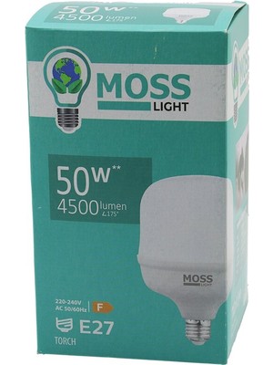 Hobilinka 50W  Torch  LED Ampul Plastik E27 4500LUMEN L175° 5000 Saat Ömür IP20 185-265V Ac  MS-3099 (4887