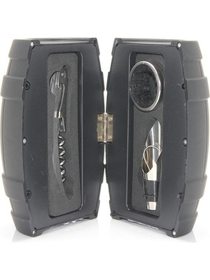 Hobilinka Fıçı Tasarımı Tirbuşon Seti