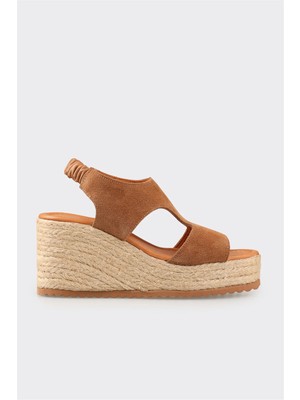 Elle Taba Deri Kadın Espadril