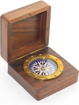 Hobilinka Kutulu Pirinç Pusula Model 2