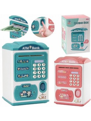 Hobilinka Parmak Izi ve Şifreli Elektronik Atm Kumbara