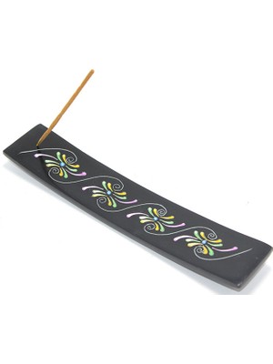 Hobilinka Obsidian Taşı Kayık Tütsülük Model 7