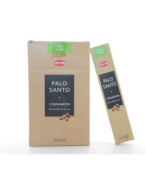 Hobilinka Hem Organic Blend Series Palo Santo Cinnamon Masala Aromalı Çubuk Tütsü
