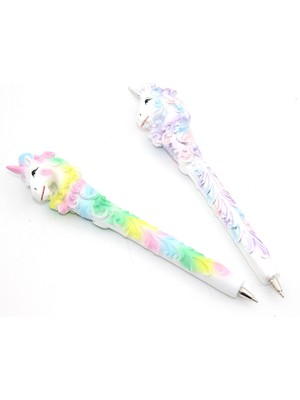 Hobilinka Unicorn Polyester Tükenmez Kalem