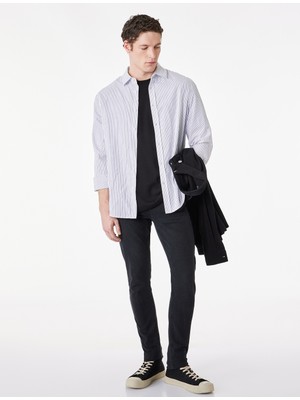 Koton Normal Bel Pamuklu Skinny Fit Jean Pantolon - Michael Jean