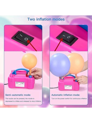 Moresun Buğz Elektrikli Balon Şişirme Makinesi