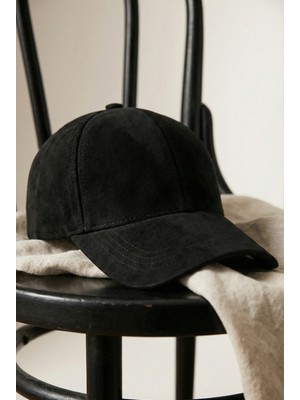 Verahed Kadın Erkek Süet Şapka Ayarlanabilir Unisex Baseball Cap Taba