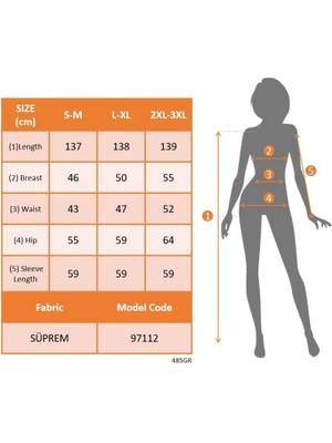 Ne Verelim Size Kadın Uzun Kollu Yuvarlak Yakalı Beli Kuşaklı Desenli Süprem Uzun Elbise
