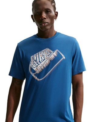 Nike Sportswear Blur Futura Yumuşak Dokulu Erkek Tişört